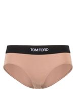 TOM FORD slip à bande logo - Tons neutres - thumbnail