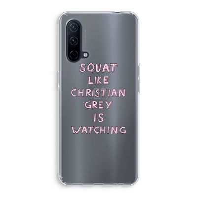 Christian Grey: OnePlus Nord CE 5G Transparant Hoesje