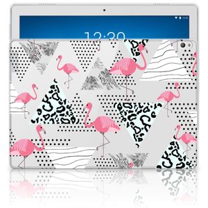 Lenovo Tab P10 Back Case Flamingo Triangle