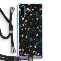 Terrazzo N°10: Huawei P30 Transparant Hoesje met koord