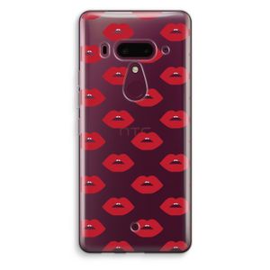 Lips: HTC U12+ Transparant Hoesje