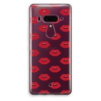 Lips: HTC U12+ Transparant Hoesje