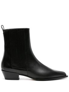 Aeyde bottines Belinda 40 mm en cuir - Noir