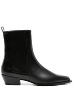 Aeyde bottines Belinda 40 mm en cuir - Noir