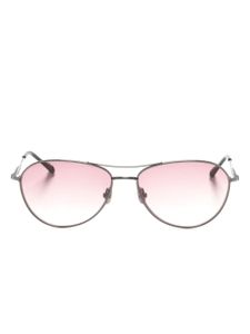 Matsuda lunettes de soleil M3139 à monture pilote - Gris