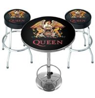 Queen Classic Crest Bar Set - Statafel + 2 Barkrukken | 8% korting
