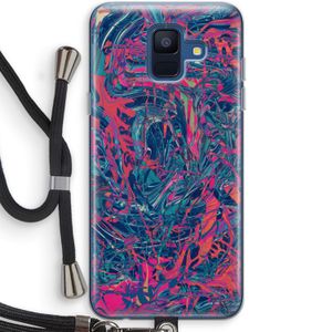 Sleeping Dreams: Samsung Galaxy A6 (2018) Transparant Hoesje met koord