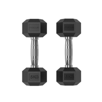 Hexa Dumbbells - Focus Fitness - 2 x 5 kg - thumbnail