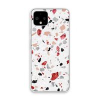 Terrazzo N°12: Pixel 4 Transparant Hoesje