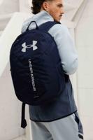 Under Armour Hustle Lite Rugzak Donkerblauw - Maat One Size - Kleur: Donkerblauw | Soccerfanshop