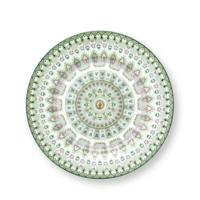 Gebaksbordje Lily & Lotus Delight Moon Groen 17cm