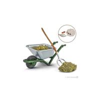 Schleich farm world kruiwagen met hooi en riek Schleich farm world kruiwagen met hooi en riek