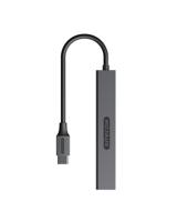 Sitecom CN-5001 interface hub USB 3.2 Gen 1 (3.1 Gen 1) Type-C 480 Mbit/s Zwart, Grijs - thumbnail