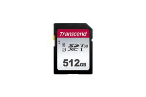 Transcend 300S flashgeheugen 512 GB SDXC NAND Klasse 10