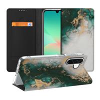 Standcase voor Samsung Galaxy A26 Marmer Groen