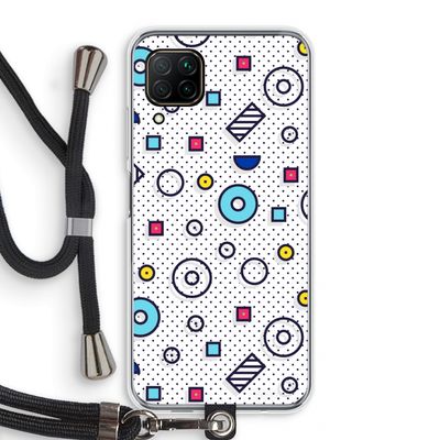 8-bit N°9: Huawei P40 Lite Transparant Hoesje met koord