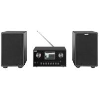 Imperial DABMAN i310 CD Stereoset Internetradio, DAB+, FM, CD, Bluetooth, DLNA, NFC Incl. afstandsbediening, Geschikt voor DLNA 2 x 20 W Zwart