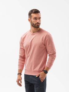 Heren sweatshirt B1153 - roze - sale