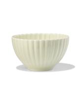 HEMA Schaaltje ⌀12cm aardewerk bloem groen (groen)