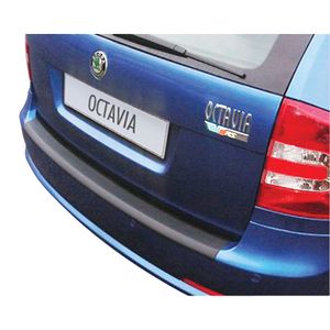 Bumper beschermer passend voor Skoda Octavia Kombi RS 2004-2008 Zwart GRRBP398