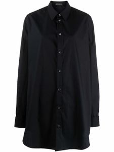 Ann Demeulemeester chemise boutonnée oversize - Noir