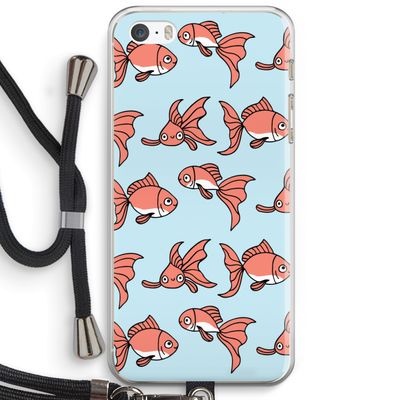 Blub: iPhone 5 / 5S / SE Transparant Hoesje met koord