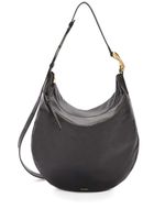 Jil Sander medium Moon leather shoulder bag - Noir