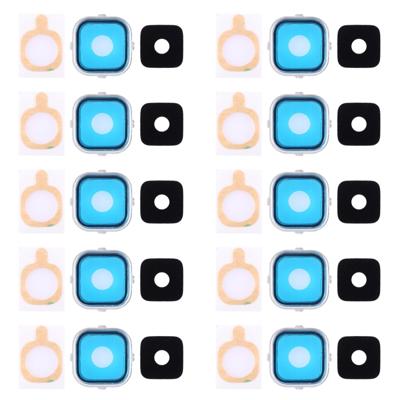 10 stuks terug Camera Bezel & Lens Cover met Sticker voor Galaxy Alpha / G850