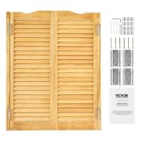 VEVOR Saloondeur Dubbele draaideur Gebogen 907x28x1060mm Houtkleur VEVOR Saloondeur Dubbele draaideur Gebogen 907x28x1060mm Houtkleur