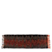 De Oh My Gee Kussenhoes - Zwart Oranje - 35x100