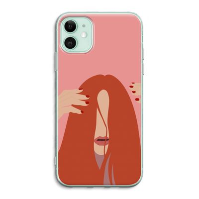 Woke up like this: iPhone 11 Transparant Hoesje