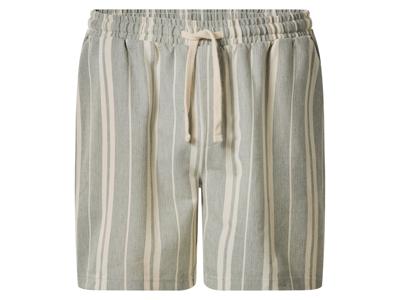 esmara Men Korte heren broek (Groen/wit, M)