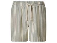 esmara Men Korte heren broek (Groen/wit, M)