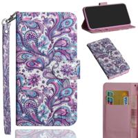 3D-schilderij patroon gekleurde tekening horizontale Flip TPU + PU lederen draagtas met houder & kaartsleuven & portemonnee voor Xiaomi Redmi Opmerkin