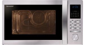 Sharp Home Appliances R-822STWE Aanrecht Combinatiemagnetron 25 l 900 W Roestvrijstaal