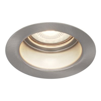 HOFTRONIC™ Mari LED inbouwspot verzonken - 3.8 Watt - Warm wit 4000K- GU10 LED module - Dimbaar - Lagere inbouwdiepte - voor binnen en buiten - RVS