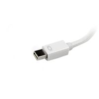 StarTech.com A/V-reisadapter: 3-in-1 Mini DisplayPort naar VGA DVI- of HDMI-converter wit - thumbnail