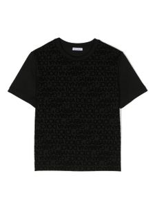 Dolce & Gabbana Kids t-shirt à logo imprimé - Noir