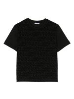 Dolce & Gabbana Kids t-shirt à logo imprimé - Noir - thumbnail