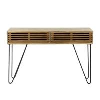 Fraaai - Odila kaptafel 2L 120 cm mangohout