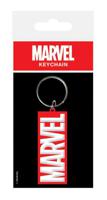 Marvel Comics Rubber Keychain Logo 6 Cm