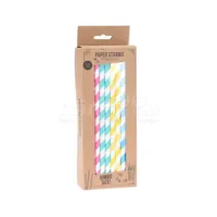 Papieren Rietjes 25cm 50st