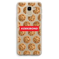 Koekerond: Samsung Galaxy J6 (2018) Transparant Hoesje Koekerond: Samsung Galaxy J6 (2018) Transparant Hoesje