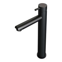 Brauer BlackEdition Wastafelmengkraan opbouw - hoog - model b - mat zwart 5-S-002-HD5