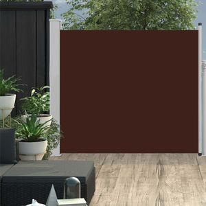 VidaXL Tuinscherm uittrekbaar 100x300 cm bruin