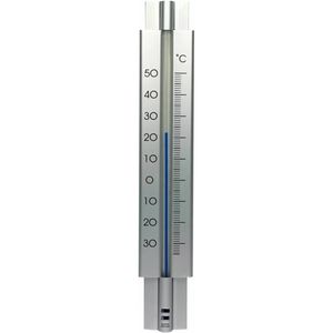 Thermometer buiten - metaal - 29 cm