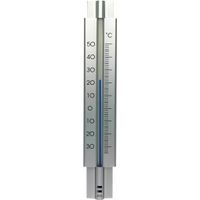 Thermometer buiten - metaal - 29 cm - thumbnail