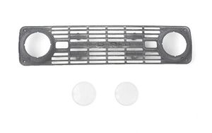 RC4WD Front Grille and Lenses for Axial SCX10 III Early Ford Bronco (Gray) (VVV-C1270)