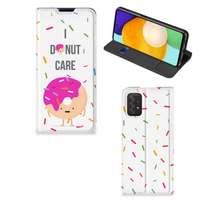Samsung Galaxy A03s Flip Style Cover Donut Roze - thumbnail