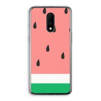 Watermeloen: OnePlus 7 Transparant Hoesje